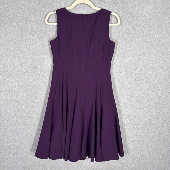 Calvin Klein Dress 4P Pleated Preppy Twee Career Church Academia Secretary Mod - Picture 9 of 12
